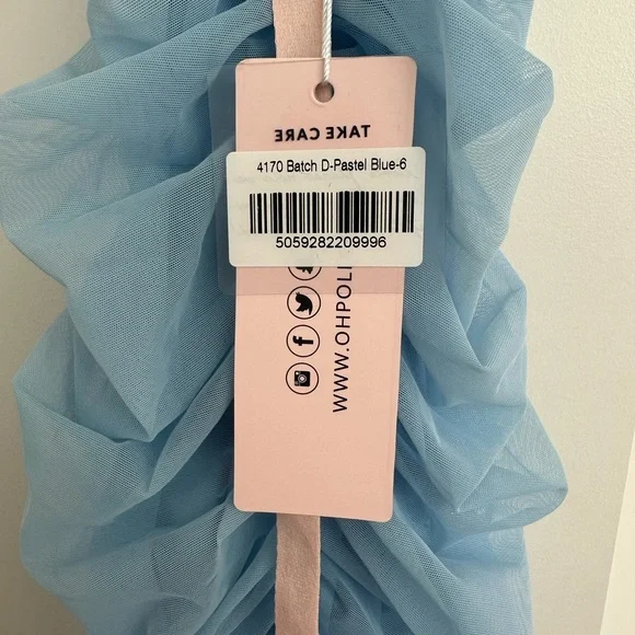 NWT OhPolly Dress - Pastel Blue - Picture 4 of 7